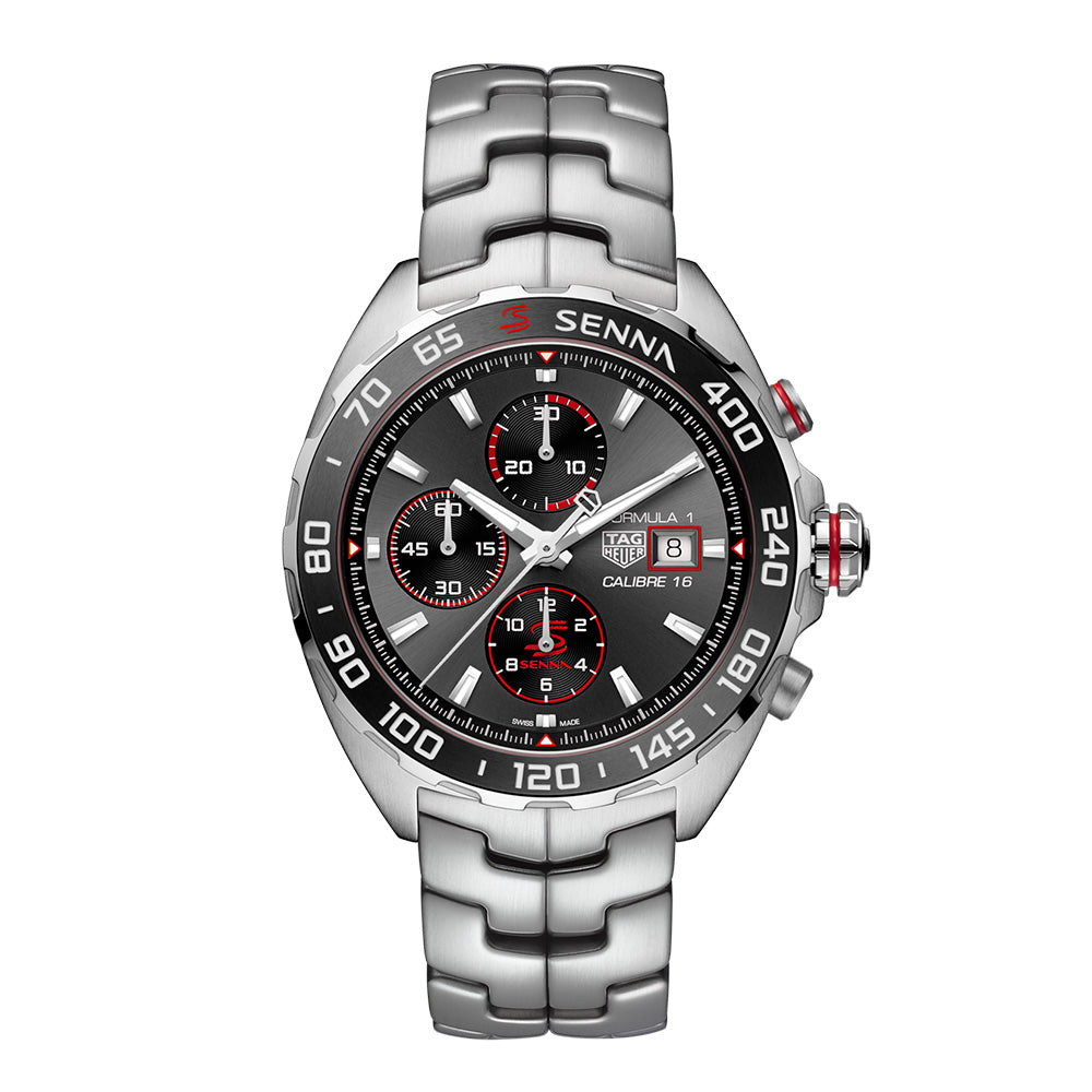 スペシャルエディション  フォーミュラ1 クロノグラフ アイルトン・セナ 自動巻 44ｍｍ CAZ201D.BA0633
