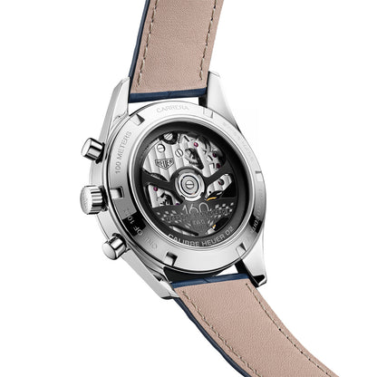 カレラ 160周年シルバーダイヤル リミテッドエディション クロノグラフ 自動巻 39ｍｍ CBK221C.FC6488