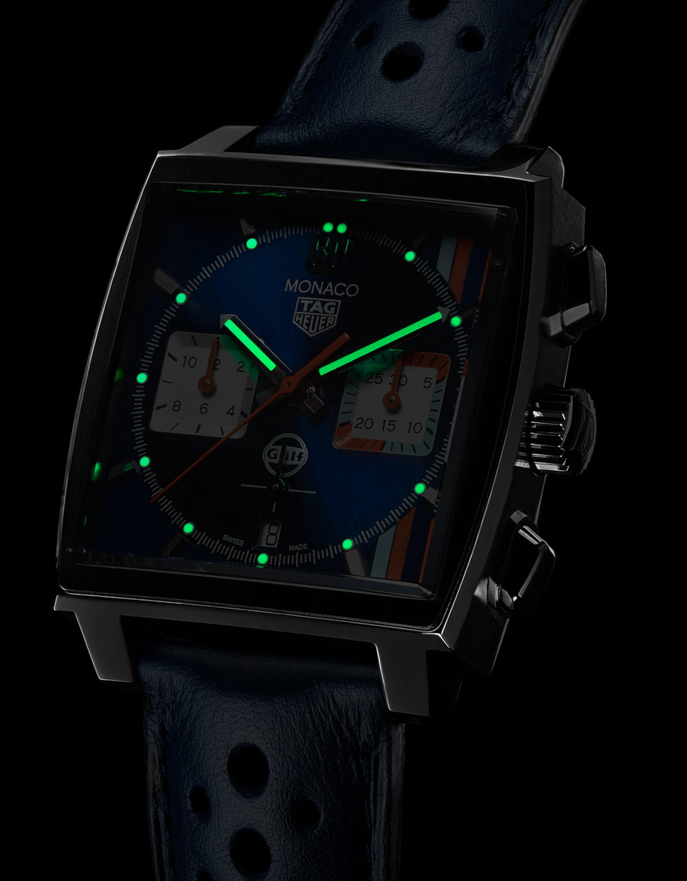 モナコ クロノグラフ ガルフ スペシャルエディション 自動巻 39mm CBL2115.FC6494