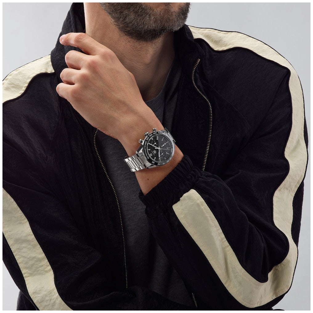 カレラ クロノグラフ 自動巻 CBN2A1B.BA0643