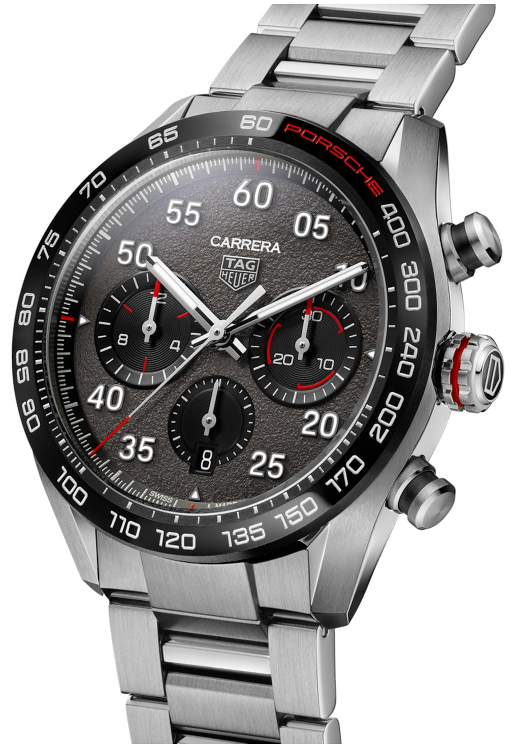 カレラ クロノグラフ × ポルシェ 自動巻 CBN2A1F.BA0643