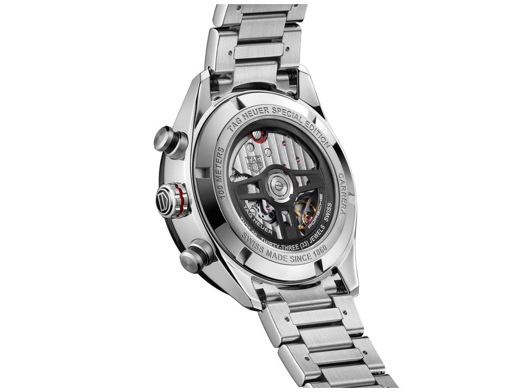 カレラ クロノグラフ × ポルシェ 自動巻 CBN2A1F.BA0643