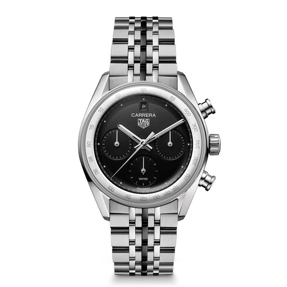 限定500本 カレラ クロノグラフ × フラグメント リミテッドエディション 自動巻 39mm CBS221B.BA0045