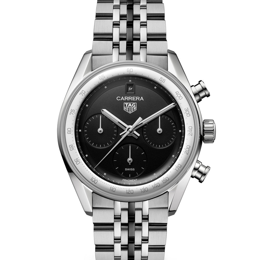 限定500本 カレラ クロノグラフ × フラグメント リミテッドエディション 自動巻 39mm CBS221B.BA0045