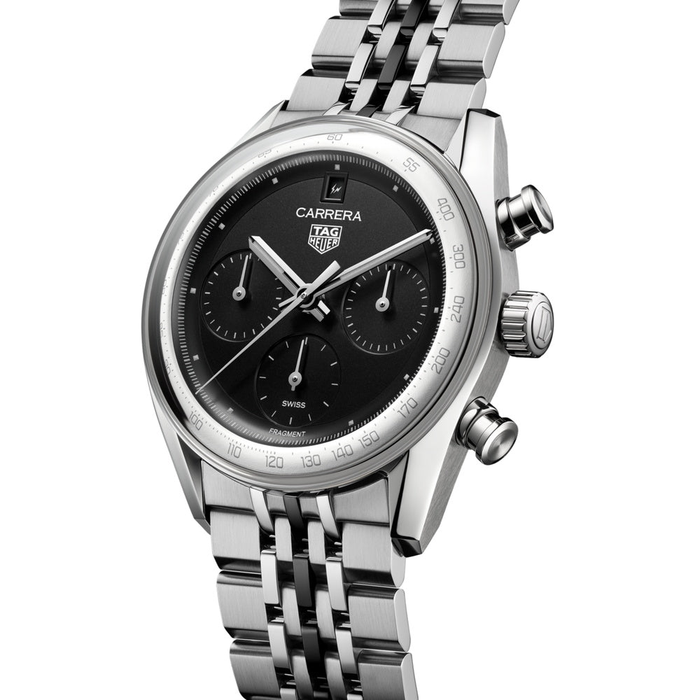 限定500本 カレラ クロノグラフ × フラグメント リミテッドエディション 自動巻 39mm CBS221B.BA0045