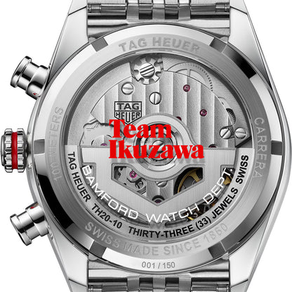 世界限定150本 カレラ クロノグラフ × チーム イクザワ リミテッドエディション 自動巻 CBS221M.EB0435