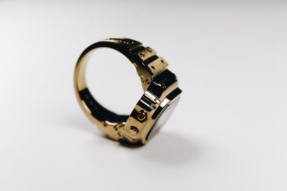 CASIO RING WATCH カシオ リングウォッチ クォーツ CRW-001G-9JR