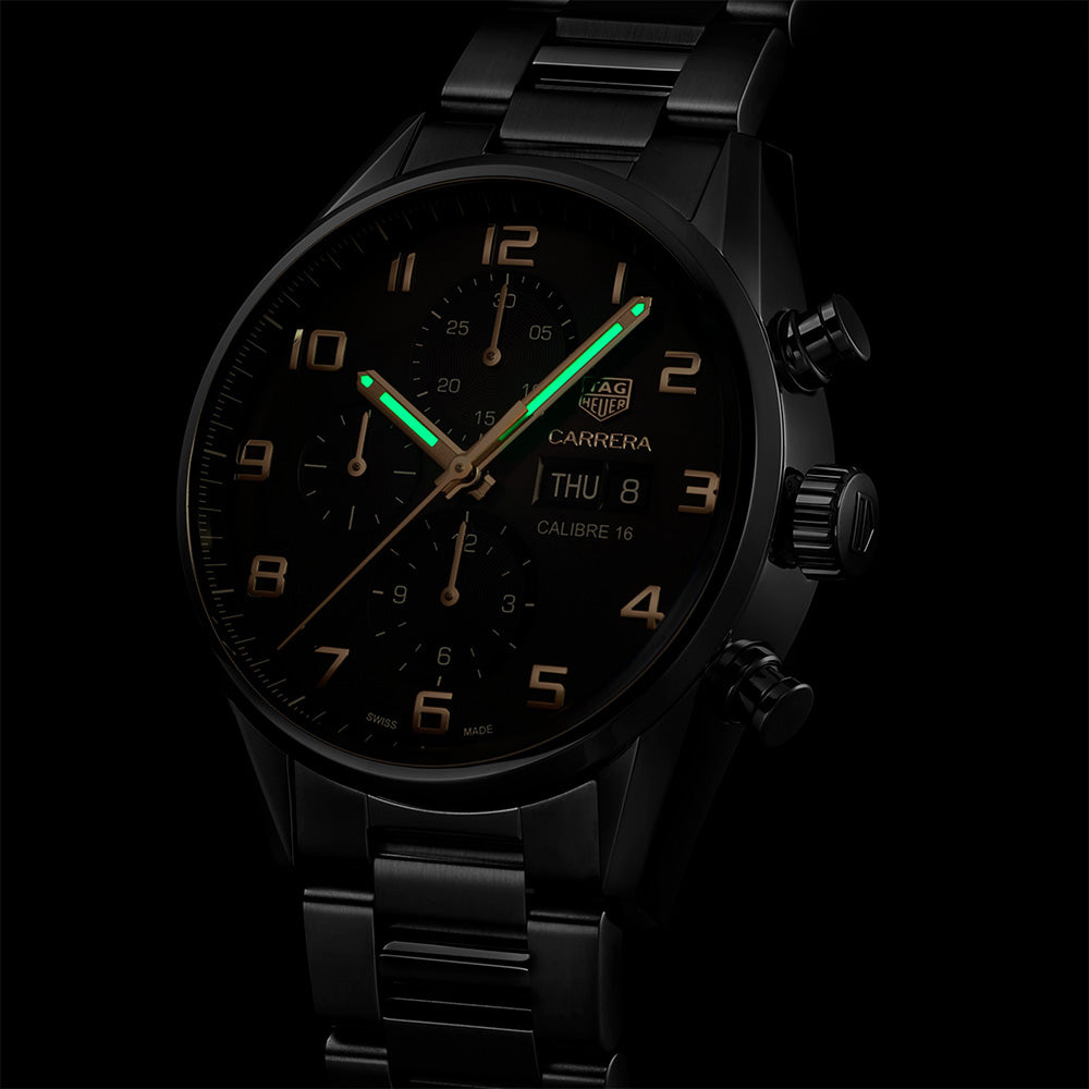 タグ・ホイヤー カレラ 自動巻 43mm CV2A1AB.BA0738 – THREEC WEB
