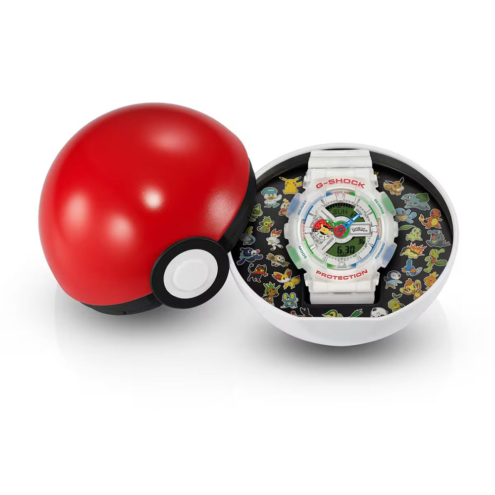 Pokémonコラボレーションモデル ANALOG-DIGITAL 110 SERIES クォーツ GA-110PKM-7AJR