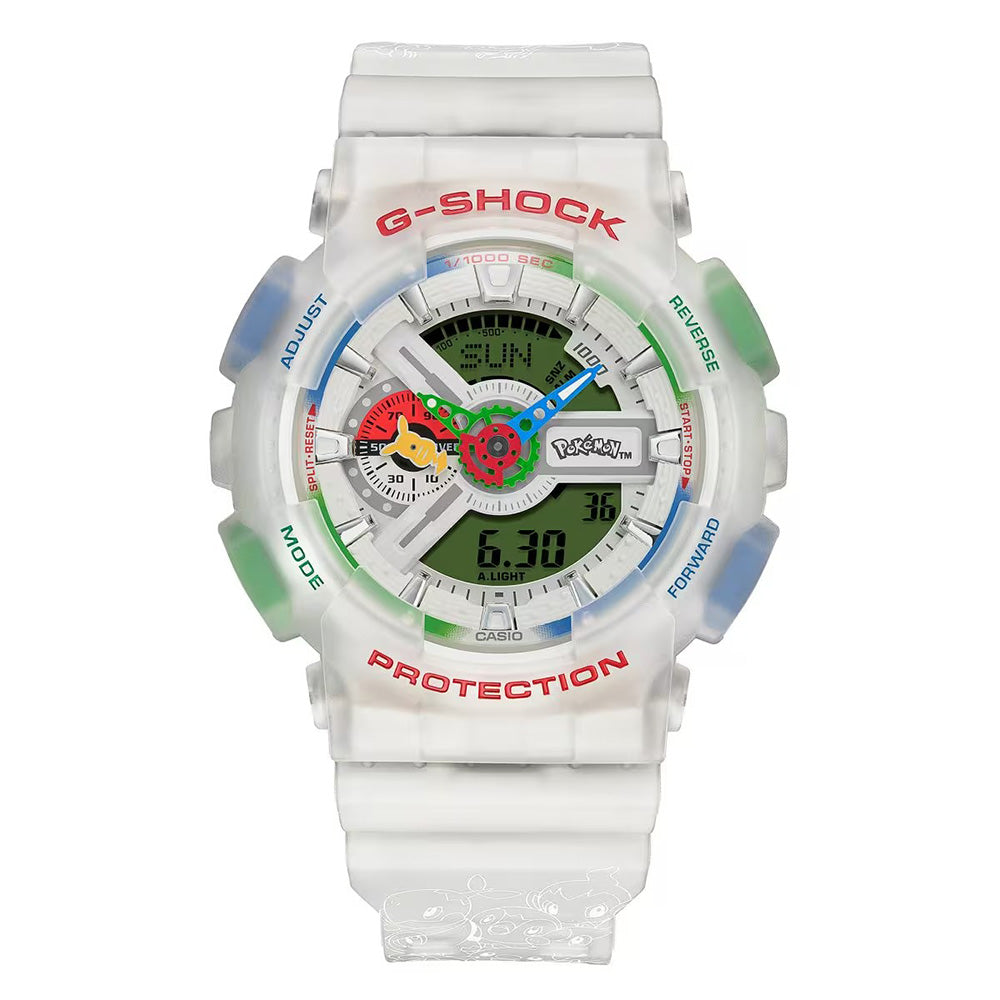 Pokémonコラボレーションモデル ANALOG-DIGITAL 110 SERIES クォーツ GA-110PKM-7AJR