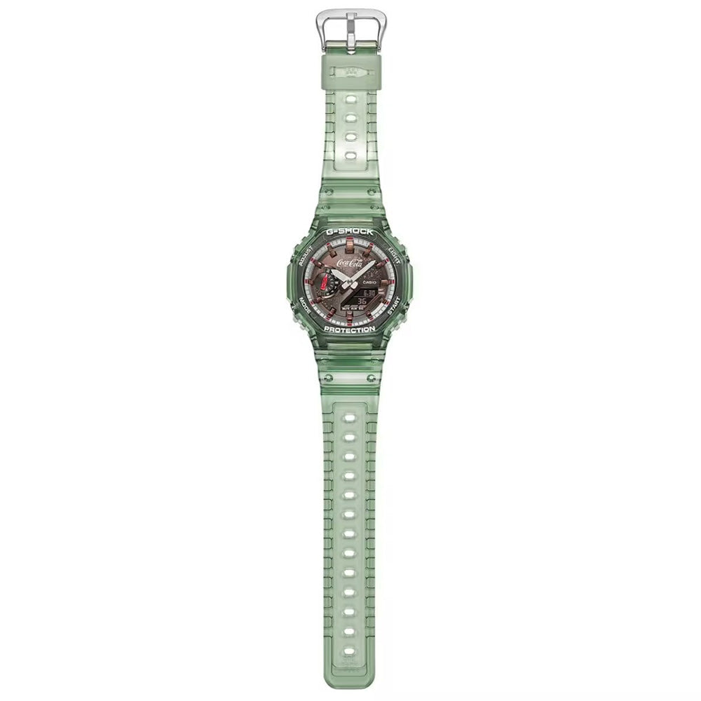 Coca-Cola®コラボレーションモデル  ANALOG-DIGITAL 2100 Series クォーツ GA-2100CC-3AJR