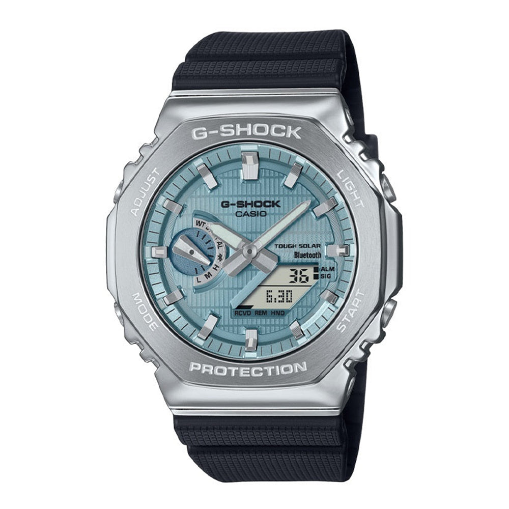 G-STEEL 2100 SERIES ANALOG-DIGITAL ソーラー Bluetooth搭載 GBM-2100A-1A2JF