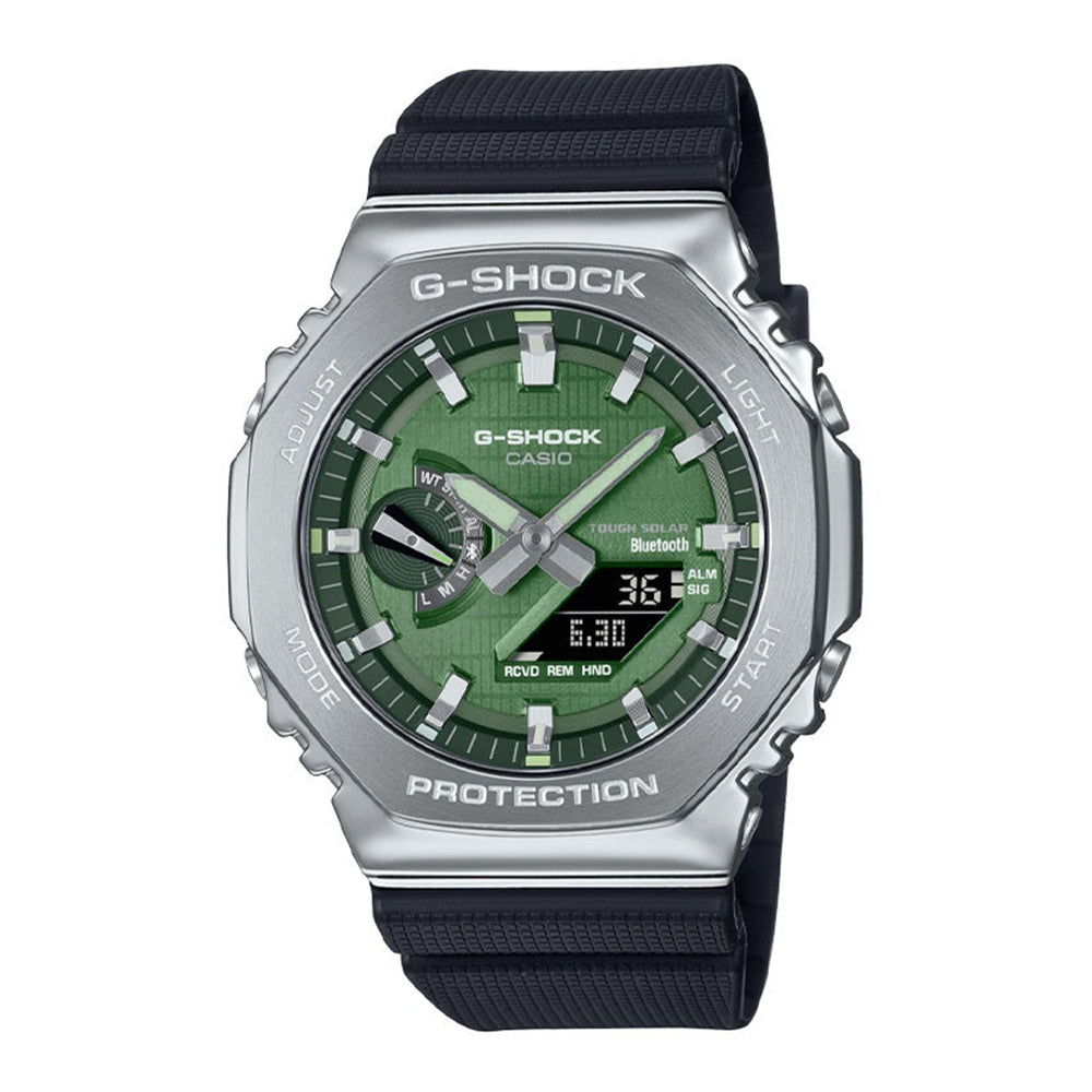 G-STEEL 2100 SERIES ANALOG-DIGITAL ソーラー Bluetooth搭載 GBM-2100A-1A3JF