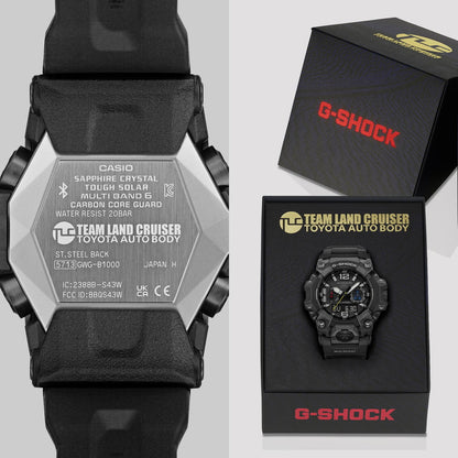 MASTER OF G - LAND MUDMASTER チームランドクルーザー・トヨタオートボデー CASIO WATCH Partner Shopモデル Bluetooth 電波ソーラー GWG-B1000TLC-1AJR