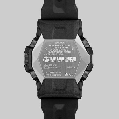 MASTER OF G - LAND MUDMASTER チームランドクルーザー・トヨタオートボデー CASIO WATCH Partner Shopモデル Bluetooth 電波ソーラー GWG-B1000TLC-1AJR