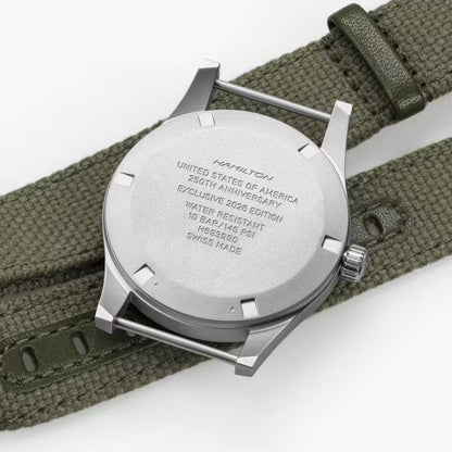 カーキ フィールド メカ 36MM 手巻き H69399930