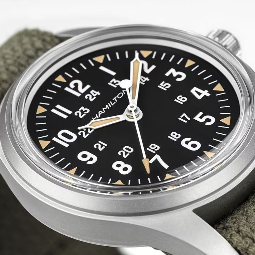 世界限定1,000本 カーキ フィールド メカ 36MM ジャパン エディション 手巻き H69399932