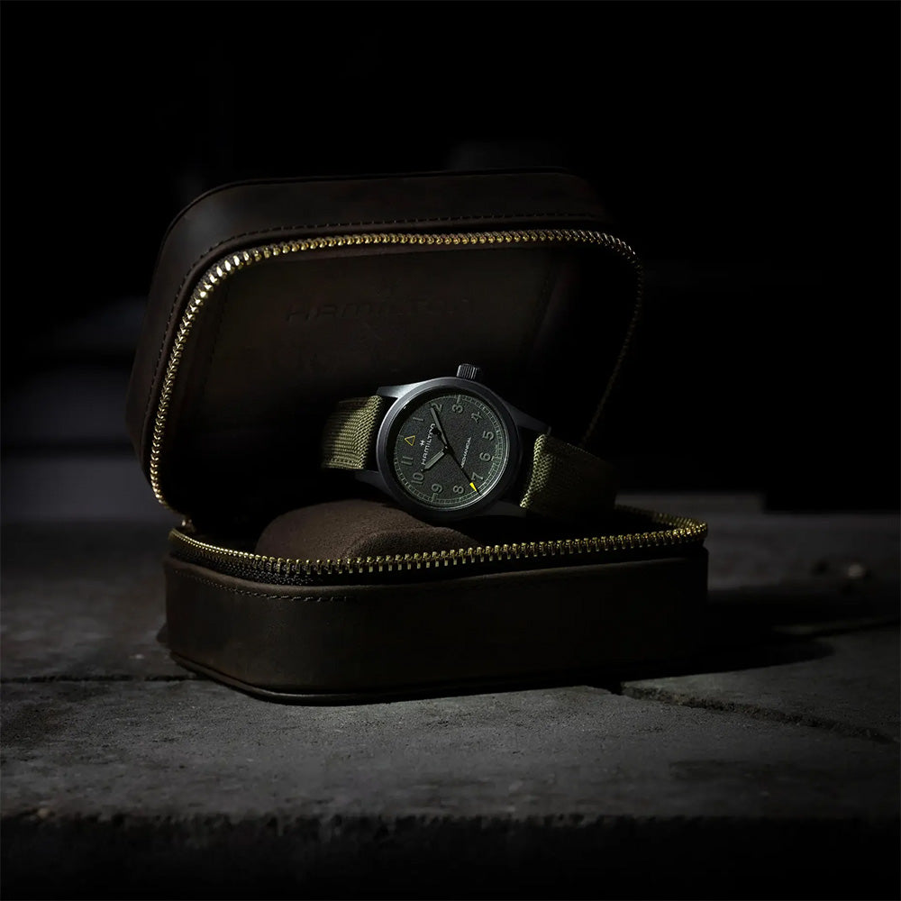 カーキ フィールド メカ ハミルトン×コール・オブ・デューティ®：モダン ウォーフェア 4 手巻き 38MM H69469930