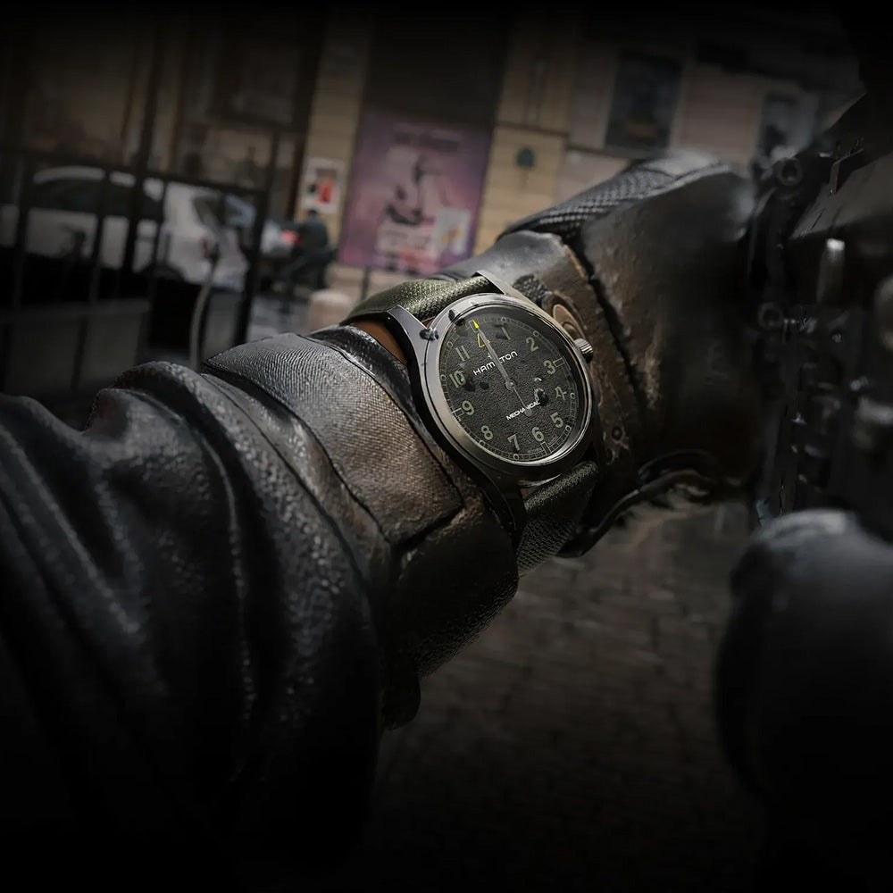 カーキ フィールド メカ ハミルトン×コール・オブ・デューティ®：モダン ウォーフェア 4 手巻き 38MM H69469930