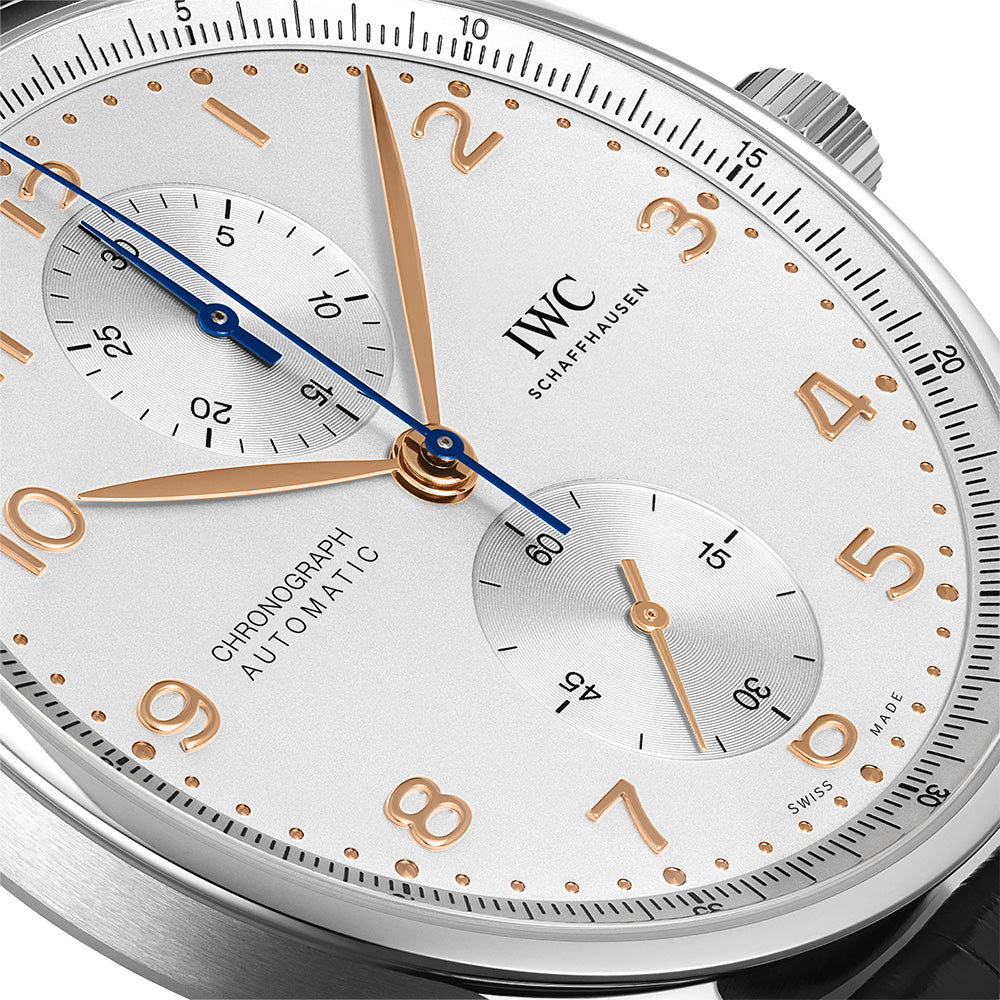 アイ・ダブリュー・シー ポルトギーゼ・クロノグラフ 自動巻き 41mm