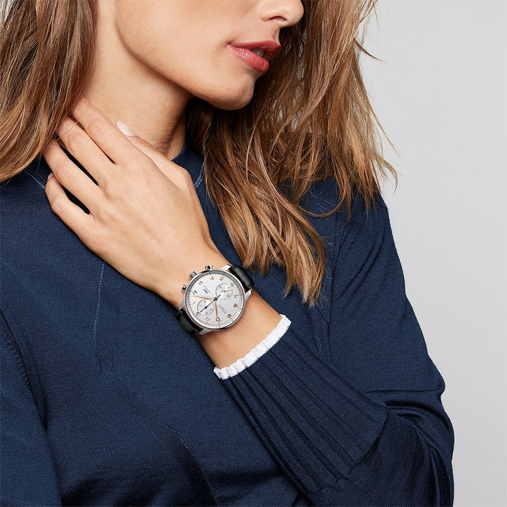 アイ・ダブリュー・シー ポルトギーゼ・クロノグラフ 自動巻き 41mm