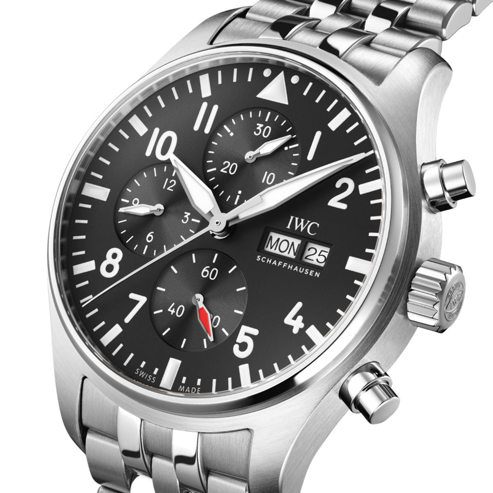 IWC パイロットウォッチ クロノ オートマチック アイ・ダブリュー・シー パイロット・ウォッチ・クロノグラフ 自動巻き