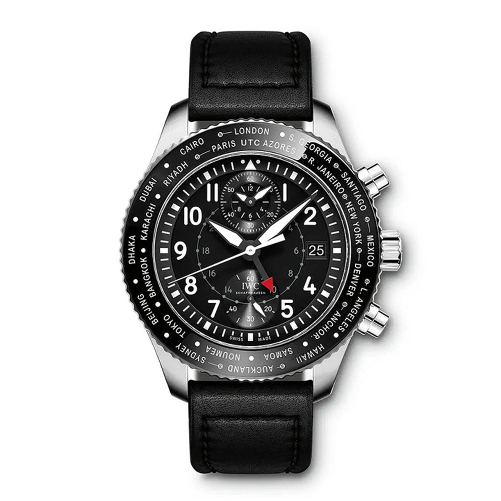 パイロット・ウォッチ・タイムゾーナー・クロノグラフ 自動巻き 46mm IW395001