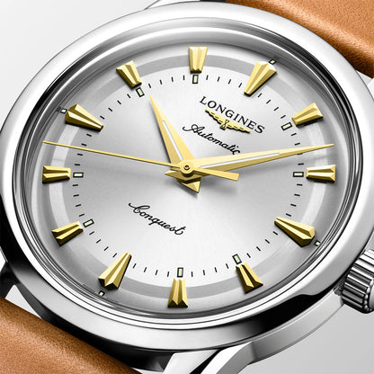 コンクエスト ヘリテージ 自動巻 38mm L1.649.4.72.2