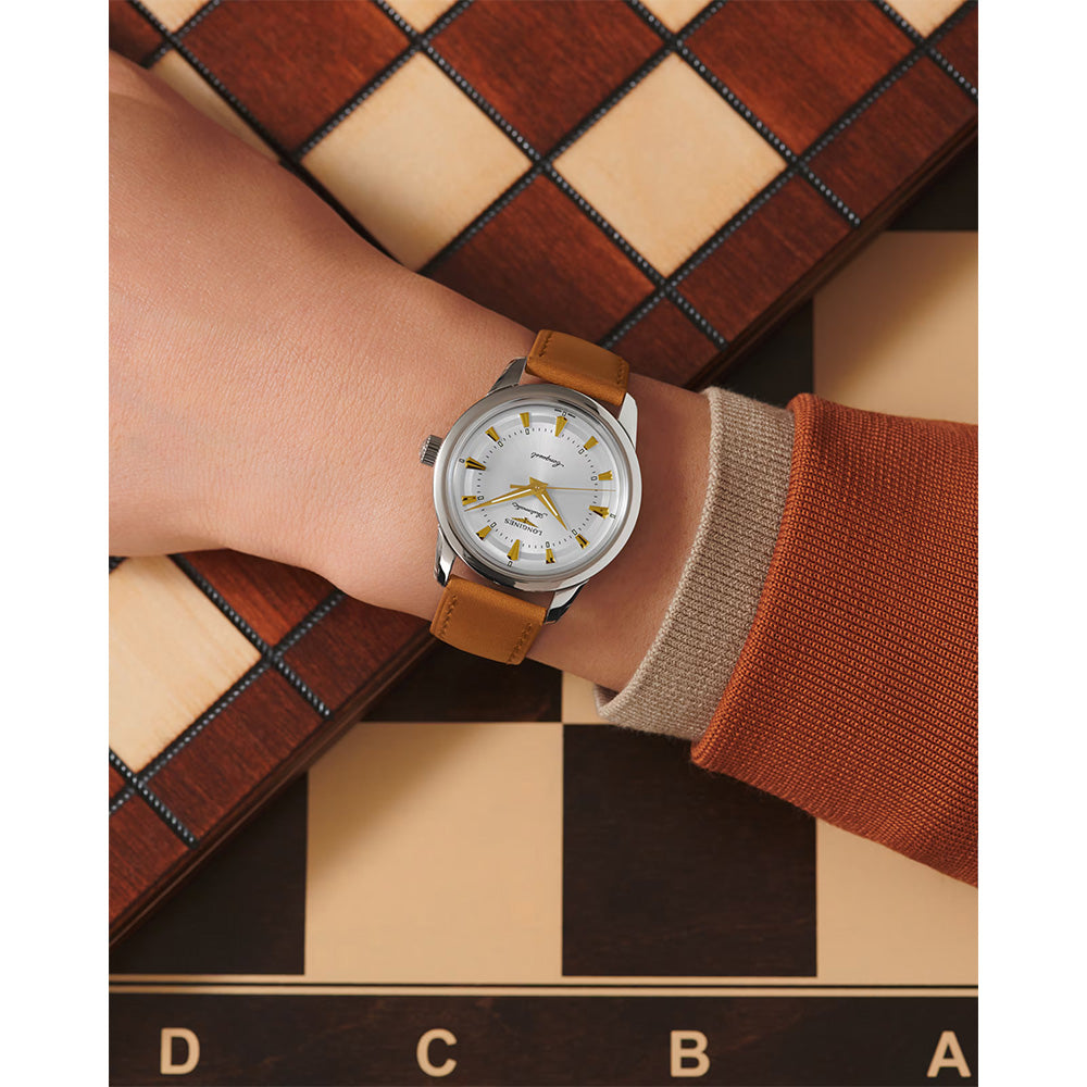 コンクエスト ヘリテージ 自動巻 38mm L1.649.4.72.2