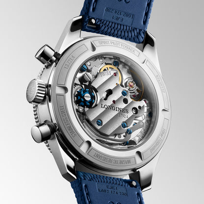 ロンジン スピリット パイロット フライバック 手巻き 39.5mm L3.721.4.93.9