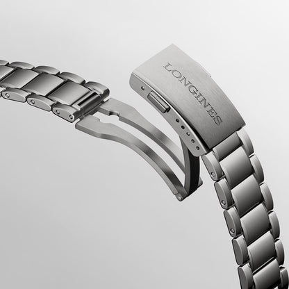 ロンジン スピリット ZULU TIME チタニウム 自動巻 39ｍｍ L3.802.1.53.6