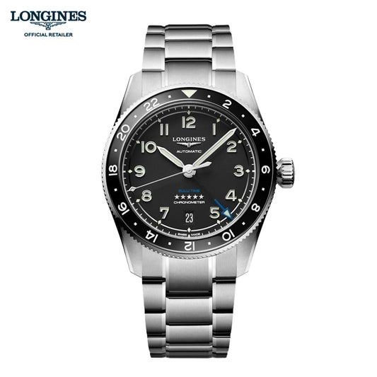 ロンジン スピリット ZULU TIME 自動巻 L3.802.4.53.6