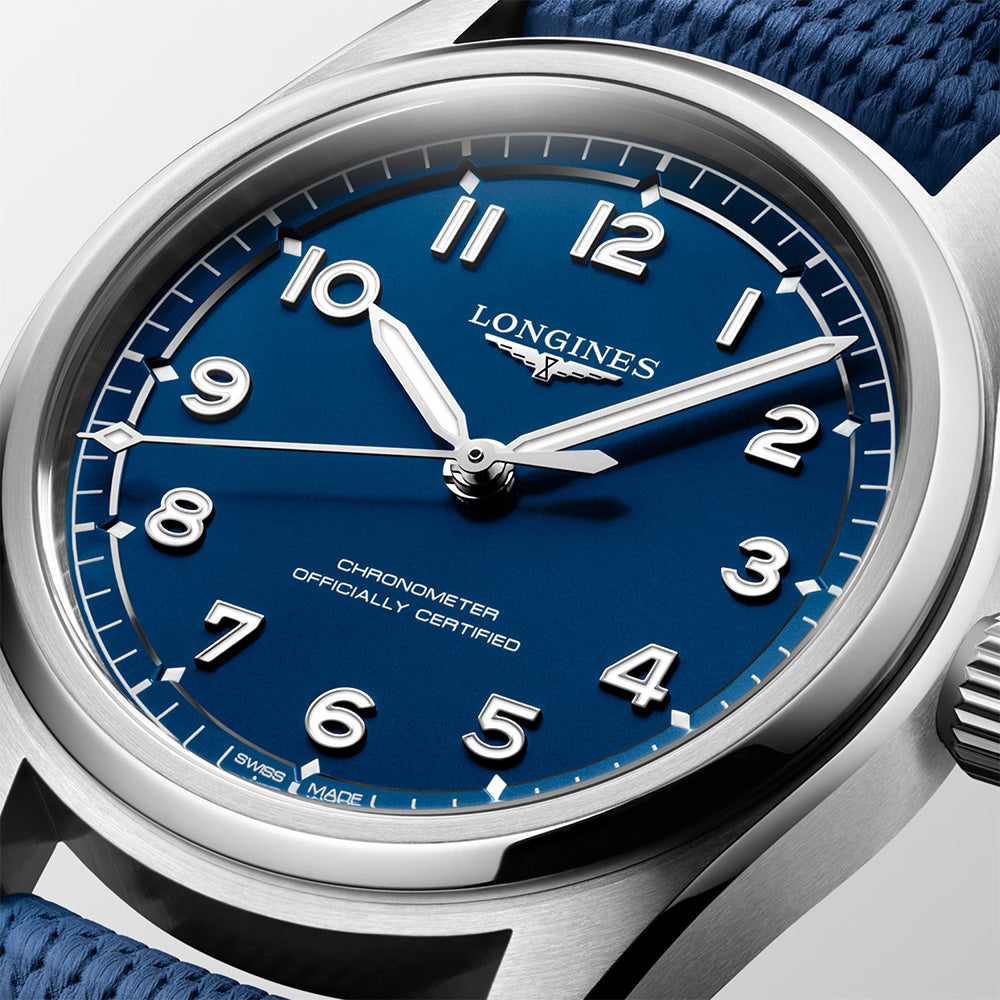 ロンジン スピリット パイロット 自動巻 39mm L3.809.4.93.9