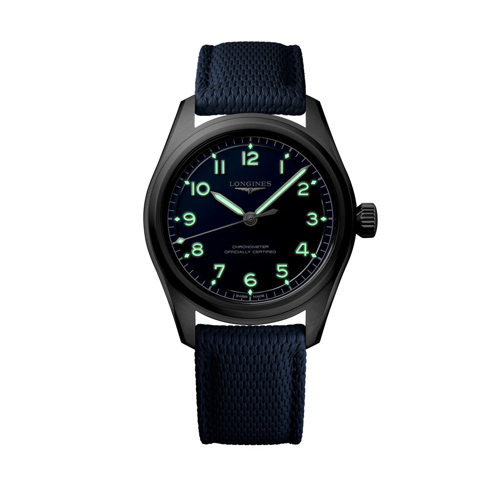 ロンジン スピリット パイロット 自動巻 39mm L3.809.4.93.9