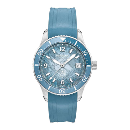 モンブラン アイスシー オートマティック デイト ゼロ オキシジェン 自動巻 38mm MB134023