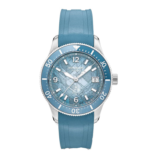 モンブラン アイスシー オートマティック デイト ゼロ オキシジェン 自動巻 38mm MB134023