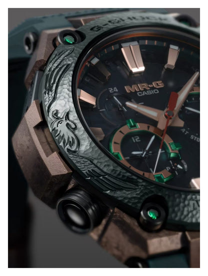 世界限定800本 MR-G 電波ソーラー Bluetooth搭載 鐵鐔（くろがねつば）MRG-B2000KT-3AJR