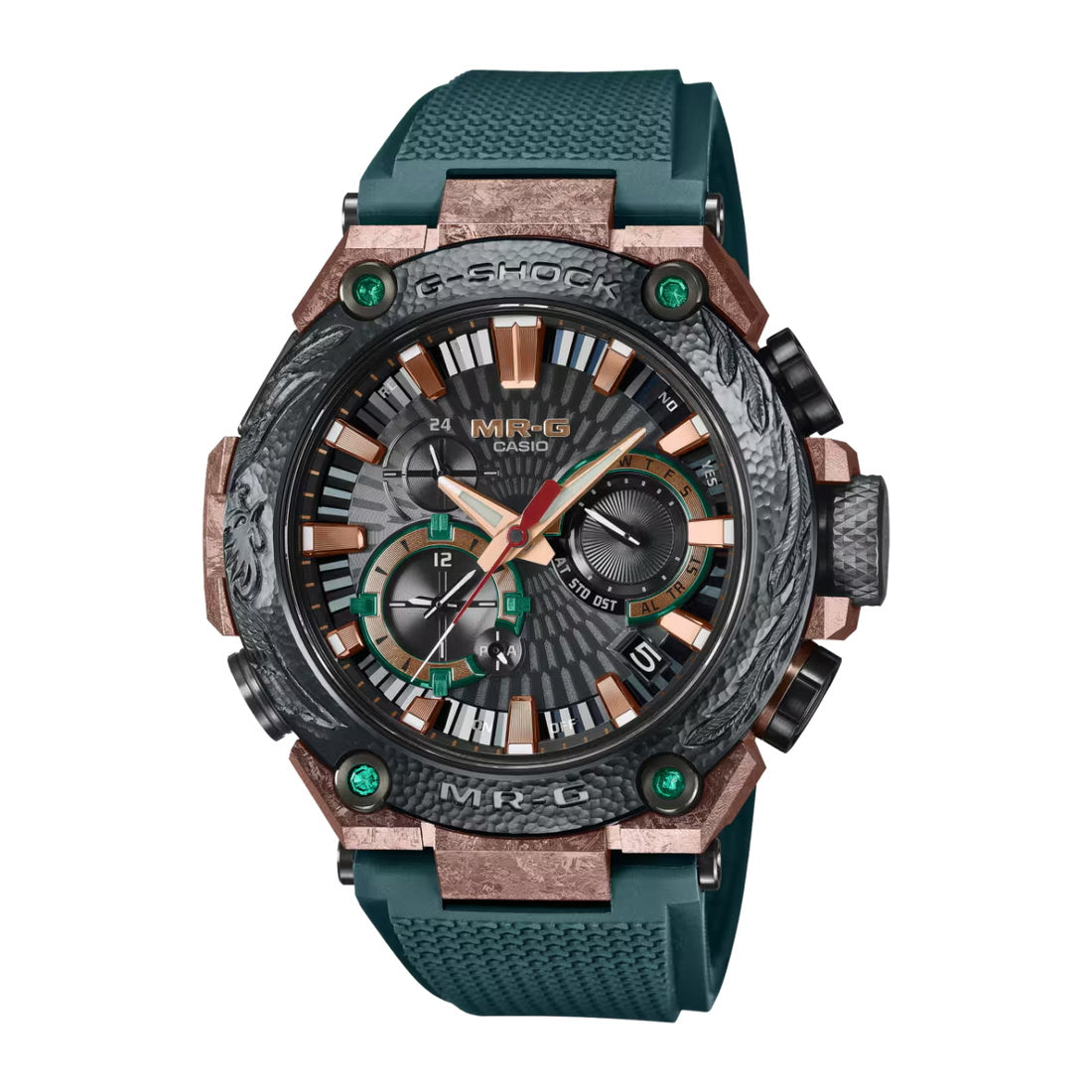 世界限定800本 MR-G 電波ソーラー Bluetooth搭載 鐵鐔（くろがねつば）MRG-B2000KT-3AJR