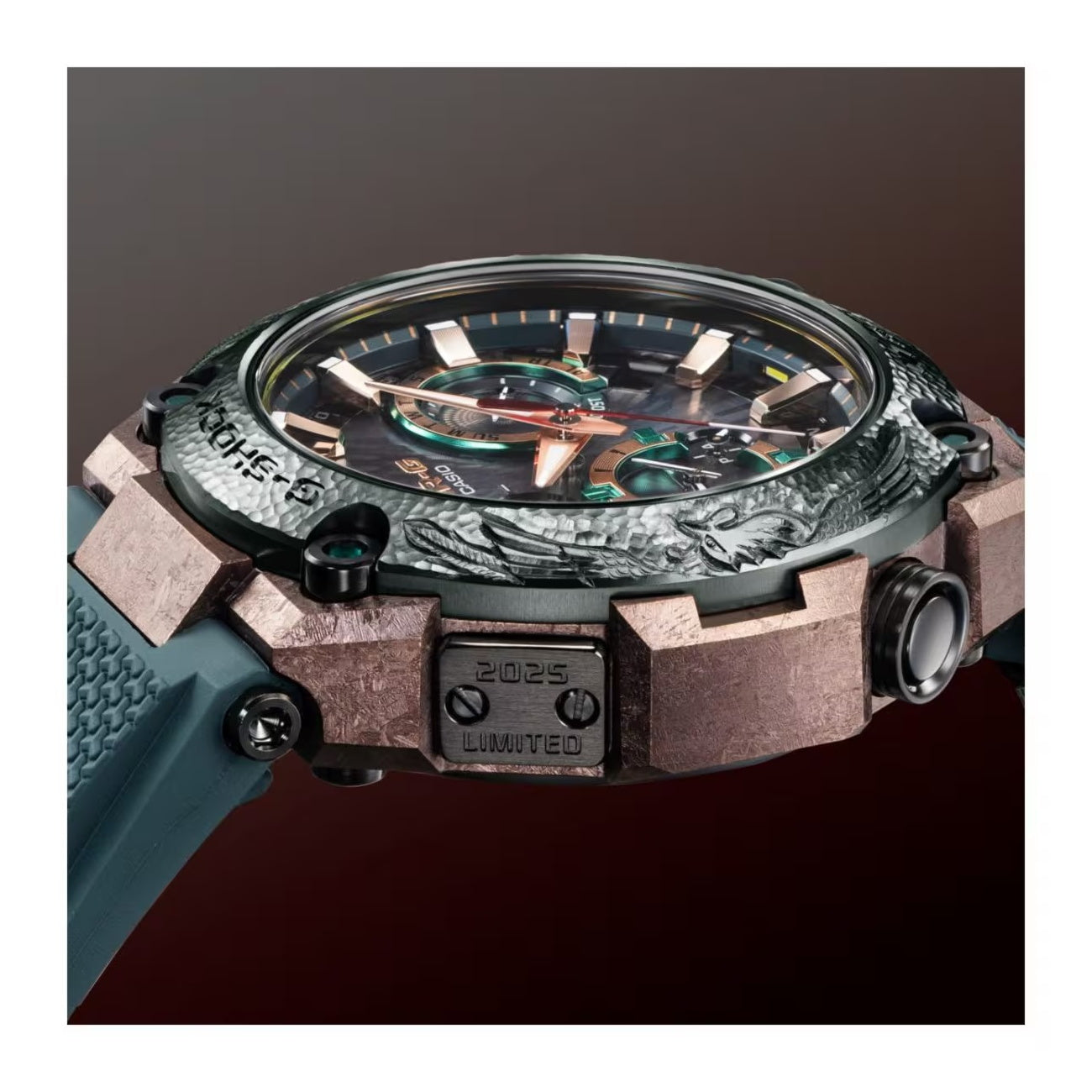 世界限定800本 MR-G 電波ソーラー Bluetooth搭載 鐵鐔（くろがねつば）MRG-B2000KT-3AJR