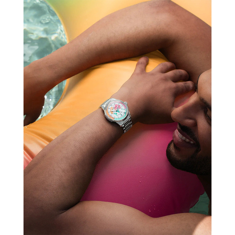 フリーダム GMT Enjoy Life "Holiday" Limited Edition 自動巻き 40mm N2100.22S02.W01.S01