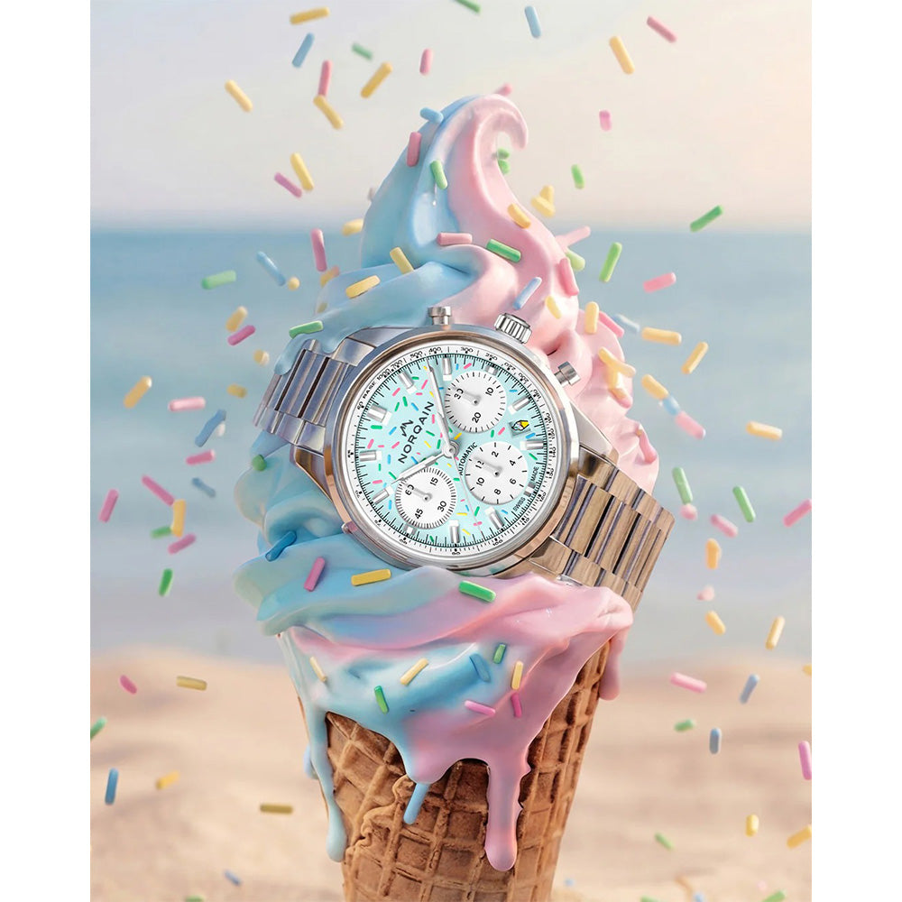 フリーダム クロノ Enjoy Life "Sprinkles" 自動巻き 40mm N2201.19S04.A01