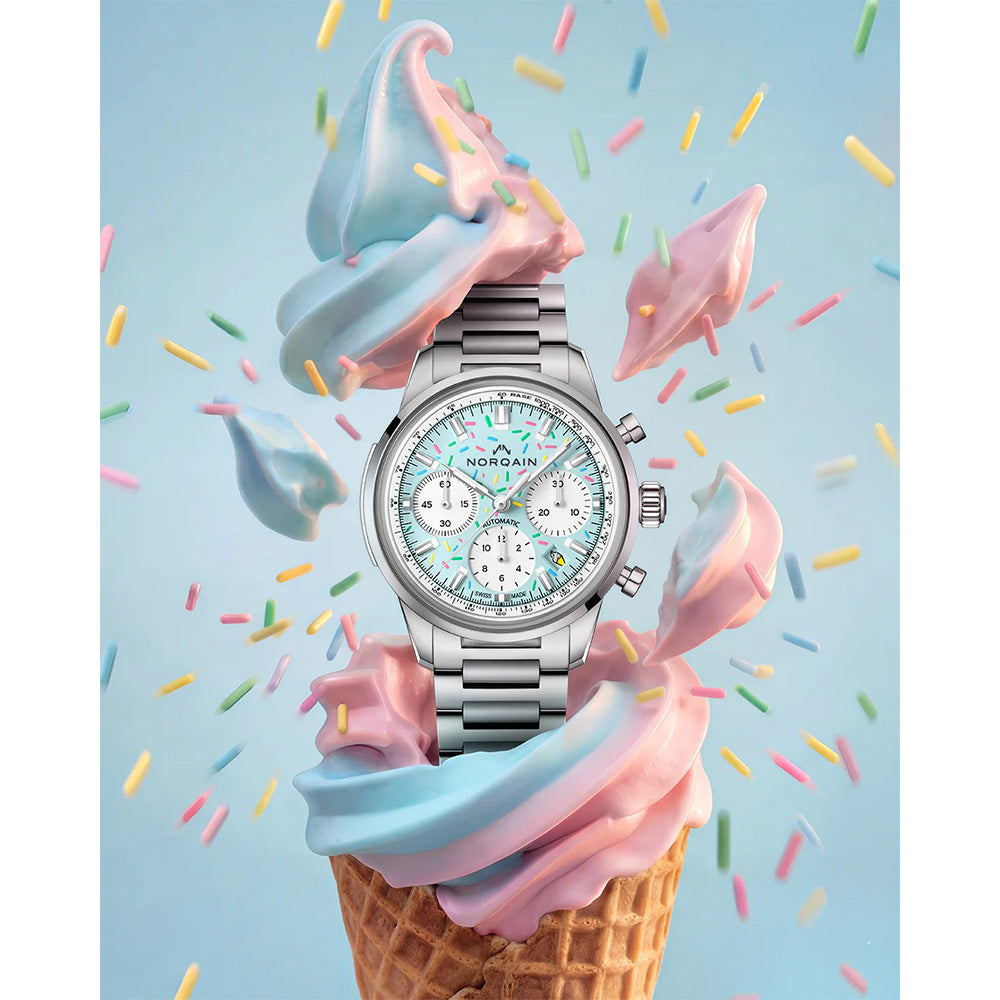 フリーダム クロノ Enjoy Life "Sprinkles" 自動巻き 40mm N2201.19S04.A01