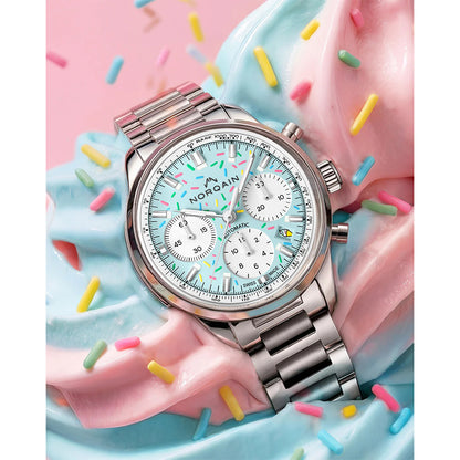 フリーダム クロノ Enjoy Life "Sprinkles" 自動巻き 40mm N2201.19S04.A01