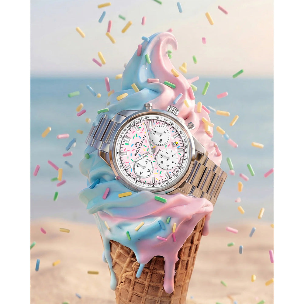 フリーダム クロノ Enjoy Life "Sprinkles" 自動巻き 40mm N2201.19S04.K01