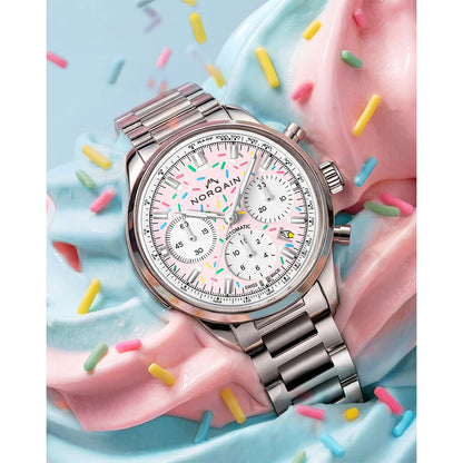 フリーダム クロノ Enjoy Life "Sprinkles" 自動巻き 40mm N2201.19S04.K01