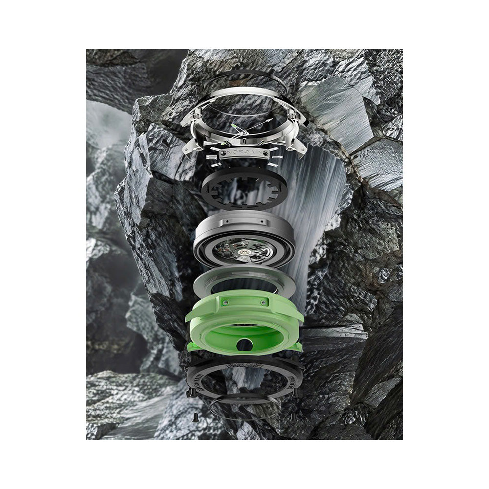 ワイルドワン スケルトン 自動巻き 42mm N3000.26T01.B01.R02