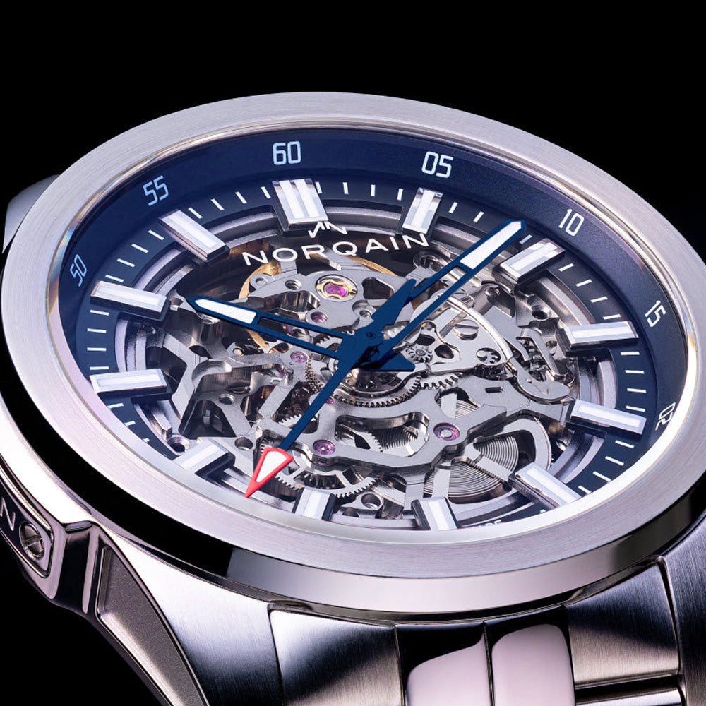 ノルケイン インディペンデンス スケルトン 自動巻き 42mm N3000S03A