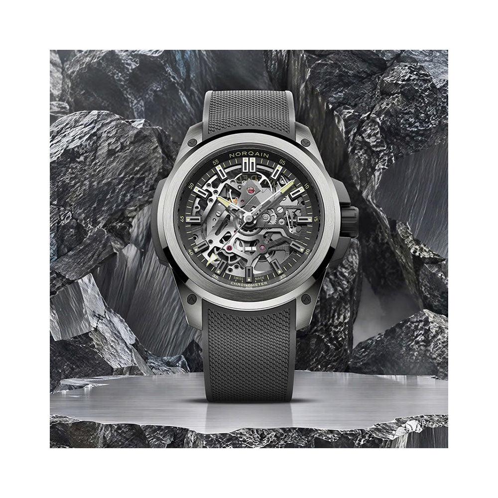 世界限定400本 ワイルドワン スケルトン リミテッドエディション 自動巻き 39mm N3001.26T01.B01.R02