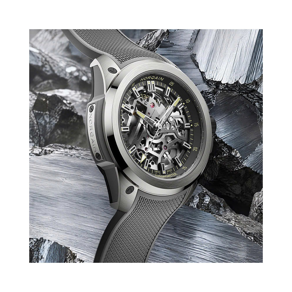 世界限定400本 ワイルドワン スケルトン リミテッドエディション 自動巻き 39mm N3001.26T01.B01.R02