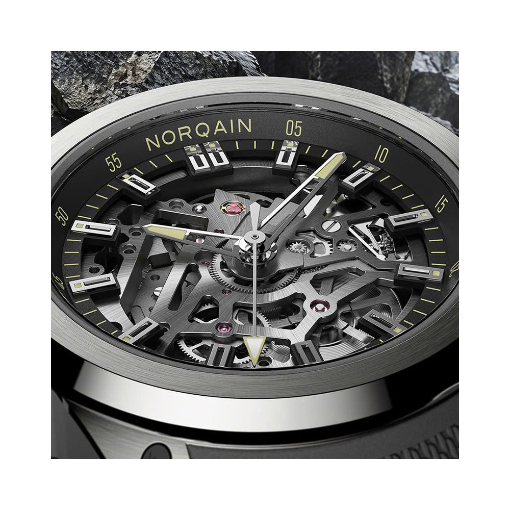 世界限定400本 ワイルドワン スケルトン リミテッドエディション 自動巻き 39mm N3001.26T01.B01.R02